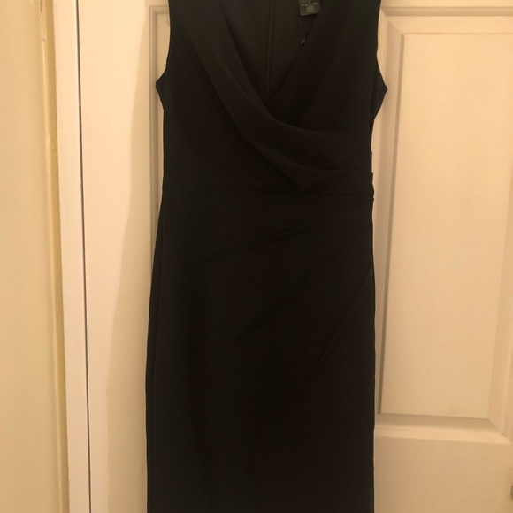 DKNY Black Ruched Sheath Dress - Picture 2 of 4